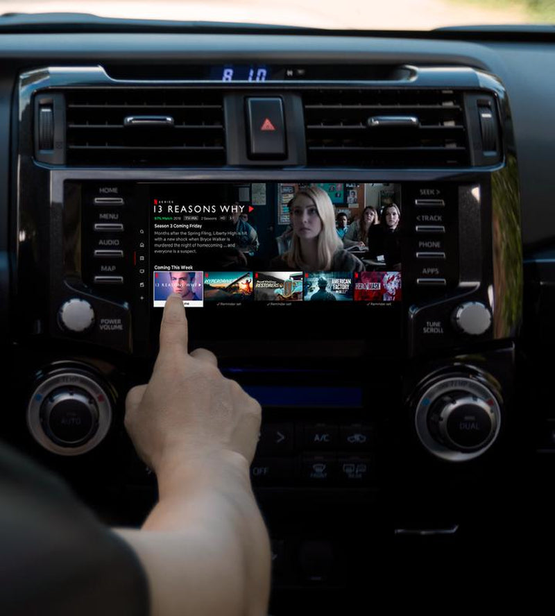 Autosky Ai Box Lite Air - Wi-Fi and Bluetooth Connectivity, for Iphone & Androids, Requires Wired Apple Carplay, Expandable Storage with Youtube & Netflix