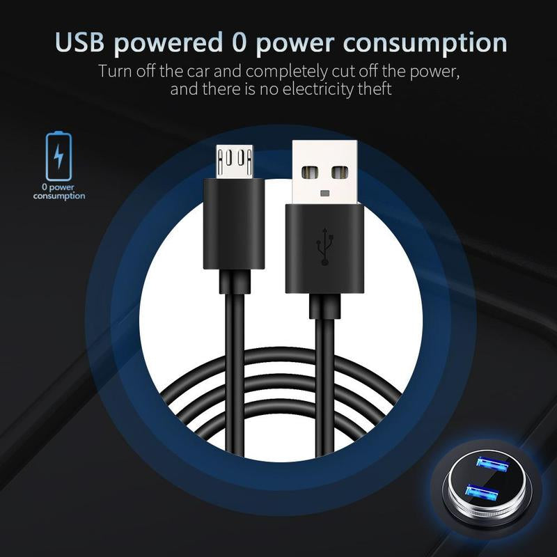 Car HUD Speedometer, USB Plug & Play Car Head up Display, Car Speedometer with KM/H & MPH Switch, Suitable for All Models, Car Electronics