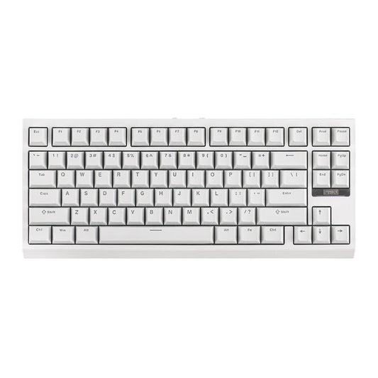 EPOMAKER G84 80% Gasket QMK/VIA Custom Mechanical Keyboard with Hot-Swappable Keys RGB Backlit Shine-Through PBT Keycaps Tri-Mode 2.4Ghz/Bt/Type-C Thocky Creamykeyboards Desk Accessories Tiktokshopfalldealsforyou